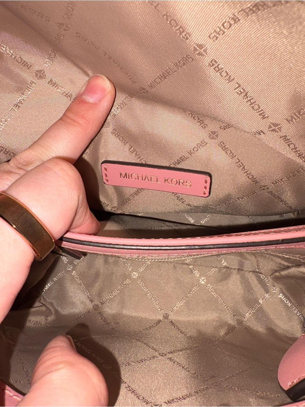 Michael Kors 🩷 CeCe medium shoulder bag in Tea Rose - Picture 6 of 12